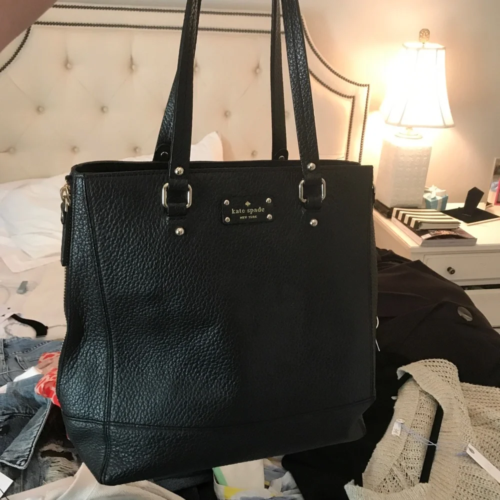 Kate Spade Black Tote Bag